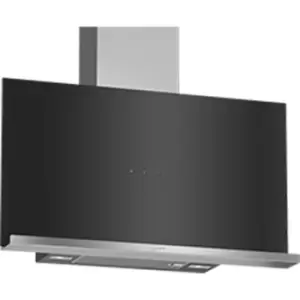 Image of NEFF N70 D95FRM1S0B 89cm Angled Chimney Cooker Hood - Black
