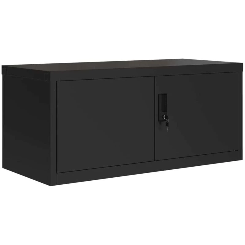 Image of VIDAXL File Cabinet Black 90x40x40cm Steel Vidaxl 8720845889401