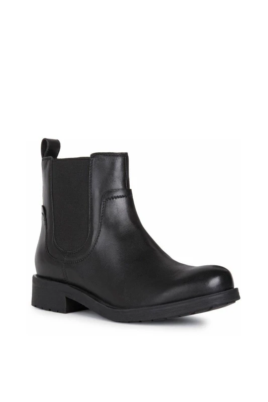 Image of Geox D RAWELLE A ANKLE BOOTS Black female