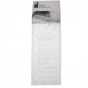 image of Stanford Home PVC Shower Mat - Clear