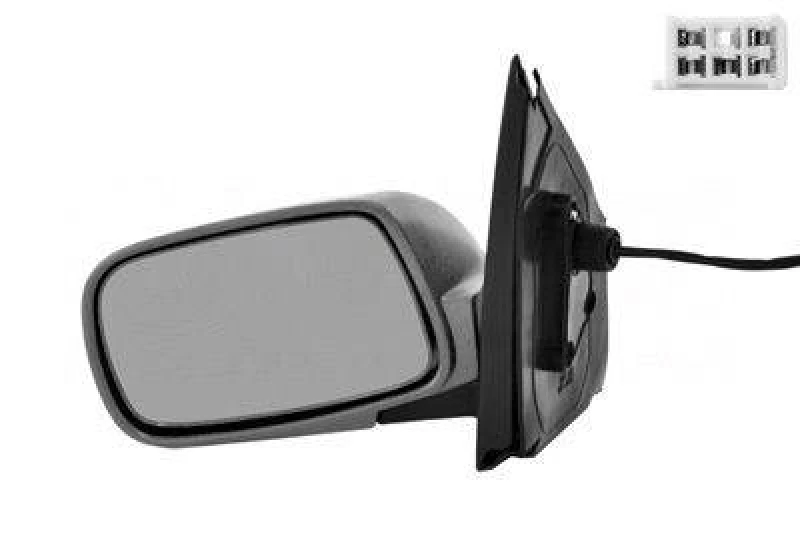 Image of VAN WEZEL 5431817 Wing mirror * HAGUS * Left, Heatable, primed Outside Mirror (50)