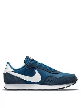 Image of Nike MD Valiant Trainers - White/Navy, Size 5 Older