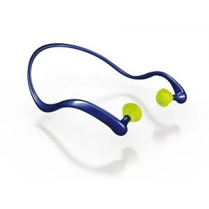 Image of Moldex 6810 Waveband 1K Banded Earplugs BlueGreen Ref M6810 Pack of 8