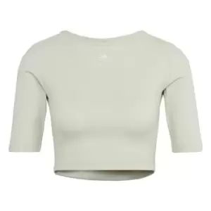 adidas AEROREADY Studio Open-Back Top Womens - Grey