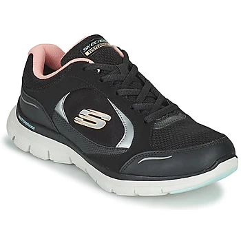 image of Skechers FLEX APPEAL 4.0 womens Shoes Trainers in Black