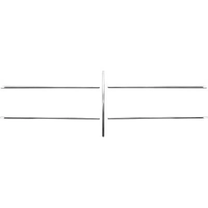 Image of Trim / Protective Strip Set, radiator grille DIEDERICHS 1670141