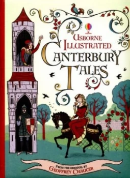 Image of Usborne Illustrated Canterbury Tales by Geoffrey Chaucer Hardback