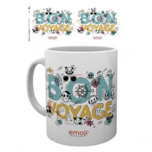 Image of Emoji Bon Voyage Mug