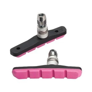 Image of Jagwire MTB Sport Brake Pads (Offset) Pink