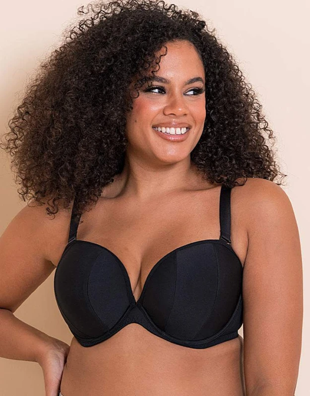 Image of Curvy Kate Curvy Kate Superhero Multiway Bra Black - Curvy Kate - Size: 36GG Black Female 36GG VK93727