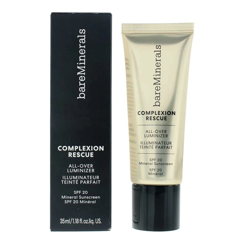 Image of bareMinerals Complexion Rescue All-Over Luminizer Mineral SPF 20 35ml (Various Shades) - Copper Rose