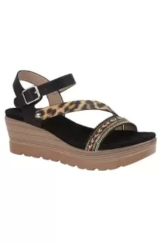 image of Cinzia High Wedge Sandals