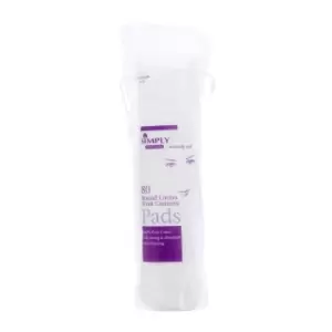 Image of Simply Cotton Round Cosmetic Pads