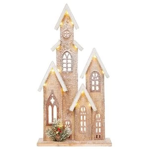 Image of Cosy Xmas Village Tower Ornament
