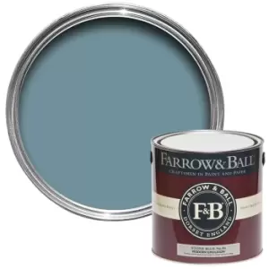 image of Farrow & Ball Modern Stone Blue No. 86 Matt Emulsion Paint, 2.5L