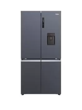 Image of Haier HCR5919EHMB 525L Frost Free American Style Fridge Freezer