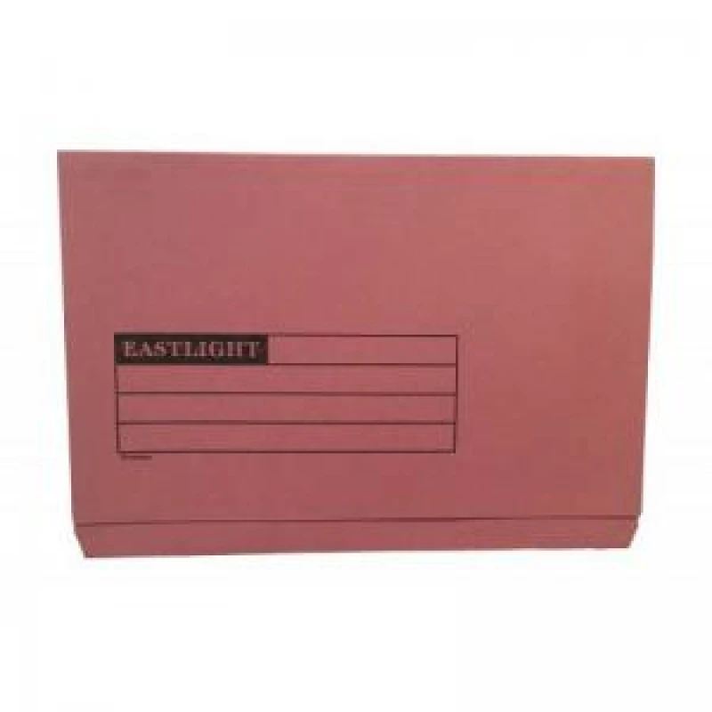 Image of ValueX Document Wallet Full Flap Foolscap 270gsm Pink (Pack 50) 45417DENT