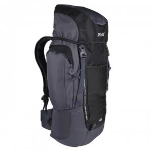 image of Regatta Highton 45L Rucksack - Black/Ebony