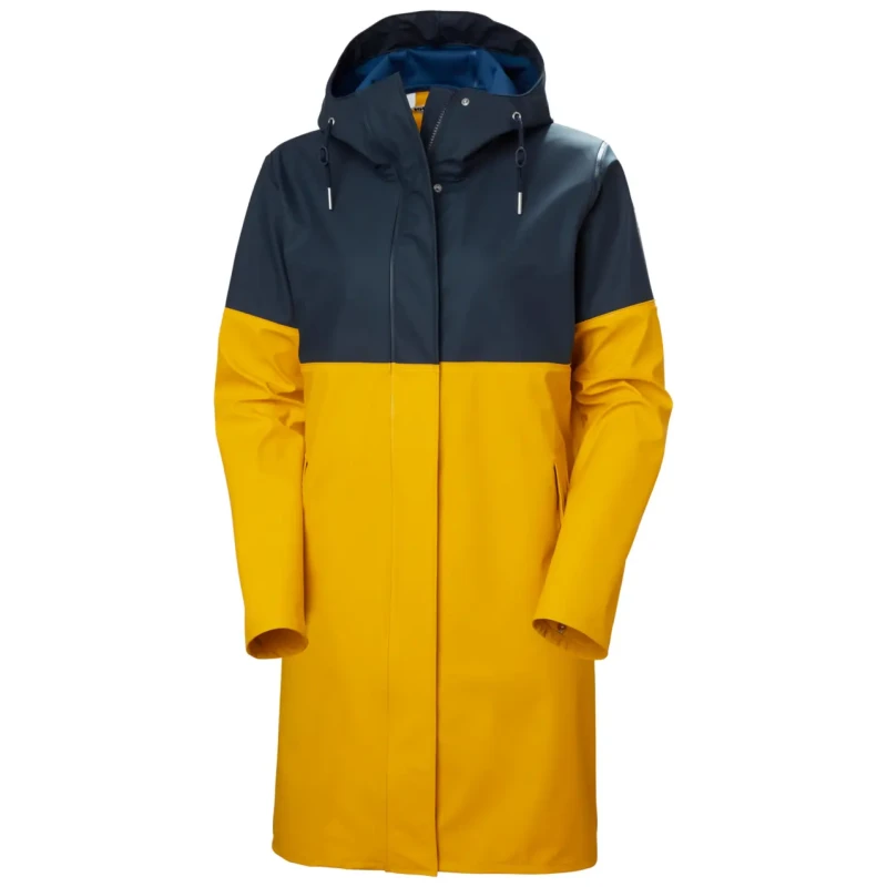 Image of Helly Hansen Raincoat woman Helly Hansen Moss Block Jaune Female L