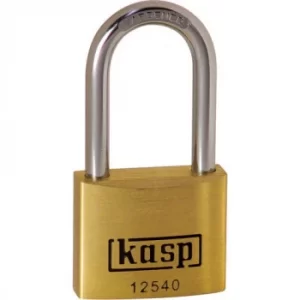 image of Kasp 125 Series Premium Brass Padlock 40mm Long