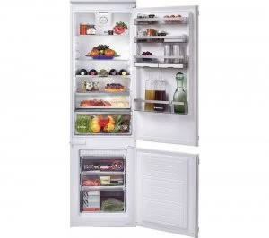 image of Hoover BHBF182N 256L Integrated Frost Free Fridge Freezer