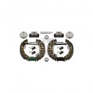 Image of Rear Brake Shoe Set FEBI BILSTEIN 37526