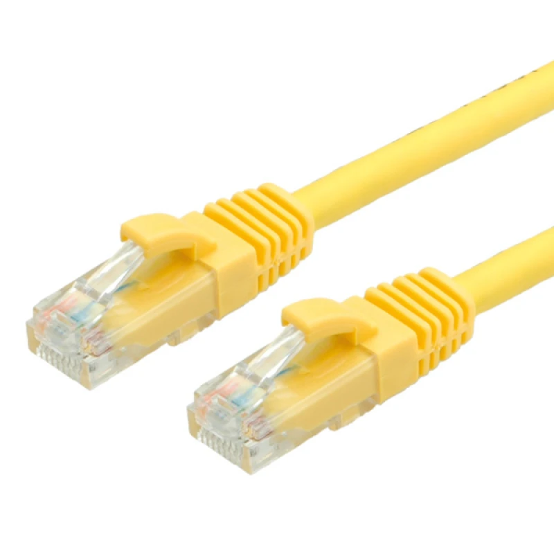 Image of Value UTP Cable Cat.6. halogen-free. yellow. 1.5m