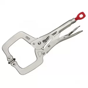 Image of Milwaukee 4932471727 TORQUE LOCK Locking C-Clamp with Swivel Pads...