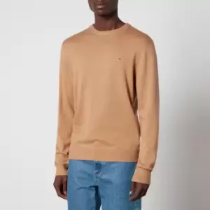 Image of Tommy Hilfiger Organic Cotton and Cashmere-Blend Jumper - XL