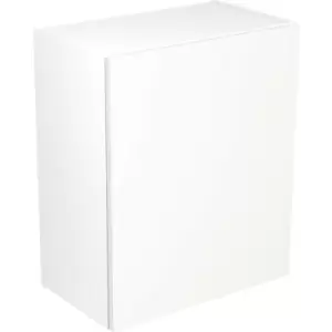 Image of Kitchen Kit Flatpack Slab Kitchen Cabinet Wall Unit Ultra Matt 600mm in White MFC
