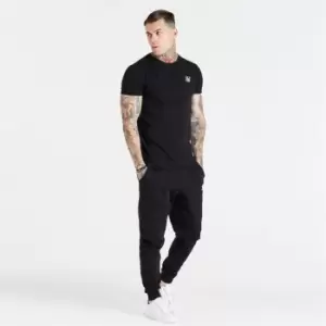 Image of SikSilk Plain Jogging Pants - Black