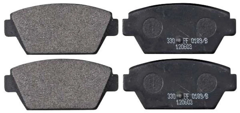 Image of A.B.S. 36609 Brake pad set without integrated wear sensor Brake Pad Set,disc brake (402)