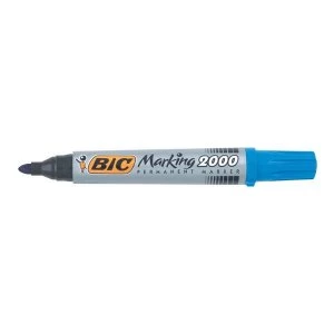 image of Bic Marking 2000 Bullet Tip Permanent Marker Black Pack of 12 Markers