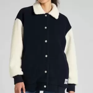 Image of Lee Two-Tone Fleece Bomber Jacket - XS