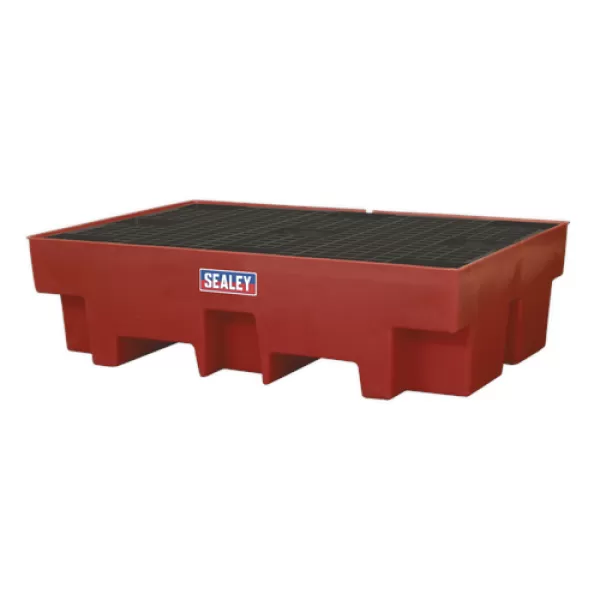Image of Genuine SEALEY DRP12 Barrel Bund Polyethylene 1220 x 820 x 330mm