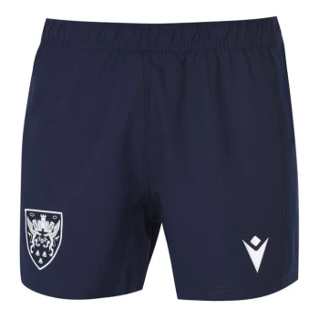 Image of Macron Saints Training Shorts Mens - Blue