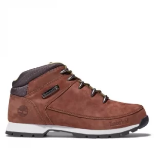 Timberland Euro Sprint Mid Hiker For Men In Brown, Size 7