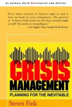 Image of Crisis Management by Steven Fink Paperback