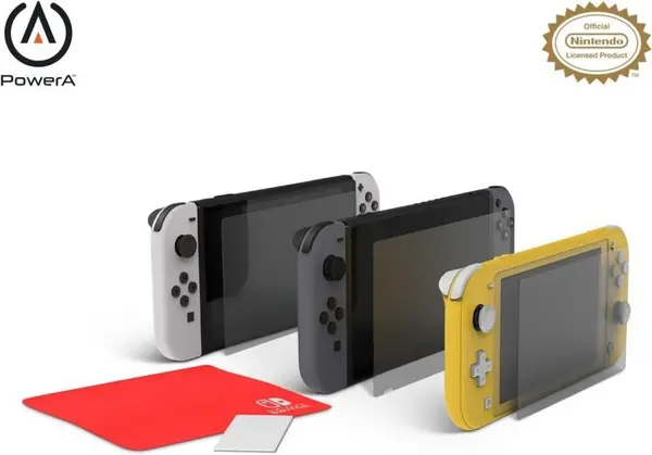 Image of PowerA Power A Anti-Glare Screen Protector Family Pack for Nintendo Switch NSAC0006-02