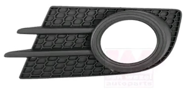 Image of VAN WEZEL 5746593 Bumper Grill ** Equipart ** Fitting Position: Left Front, with hole(s) for fog lights Ventilation Grille,bumper (244)