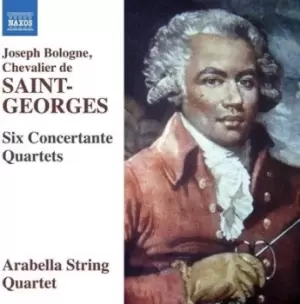 image of Joseph Bologne Chevalier De Saint-Georges Six Concertante by Joseph Boulogne Saint-Georges CD Album