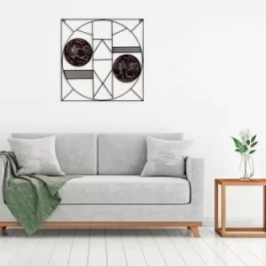 Image of Amoruccio Multicolor Decorative Metal Wall Accessory