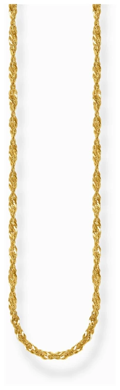 Image of Thomas Sabo KE2284-413-39-L45V Singapore Chain 1.7mm Gold- Jewellery
