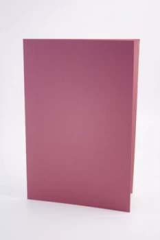 image of Guildhall Square Cut Folder Foolscap 250gsm Pink PK100