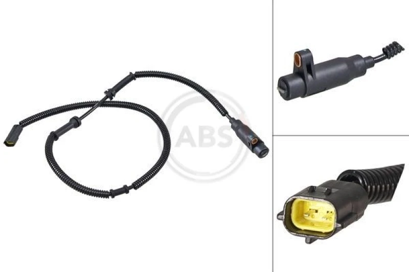 Image of A.B.S. ABS sensor A.B.S. 31619