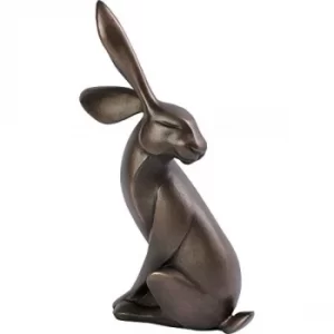 image of Arora Gallery Collection 8222 Hare Sitting Figurine, Multicolour, One Size