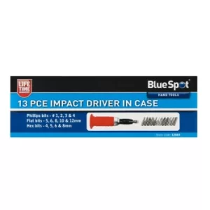 image of 13 Piece Impact Driver in Case