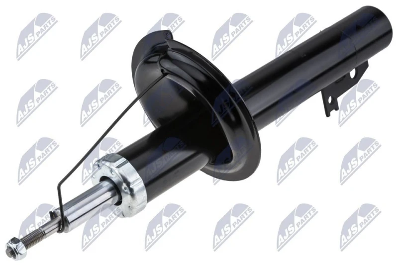 Image of NTY A-FR-031 Shock absorber Front Axle Right, Gas Pressure, Twin-Tube, Suspension Strut, Bottom Clamp Shock Absorber (854)