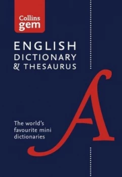 Image of English Dictionary and Thesaurus by Collins Dictionaries Paperback