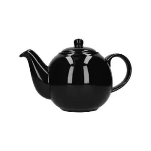 image of London Pottery - Globe 6 Cup Teapot Gloss Black